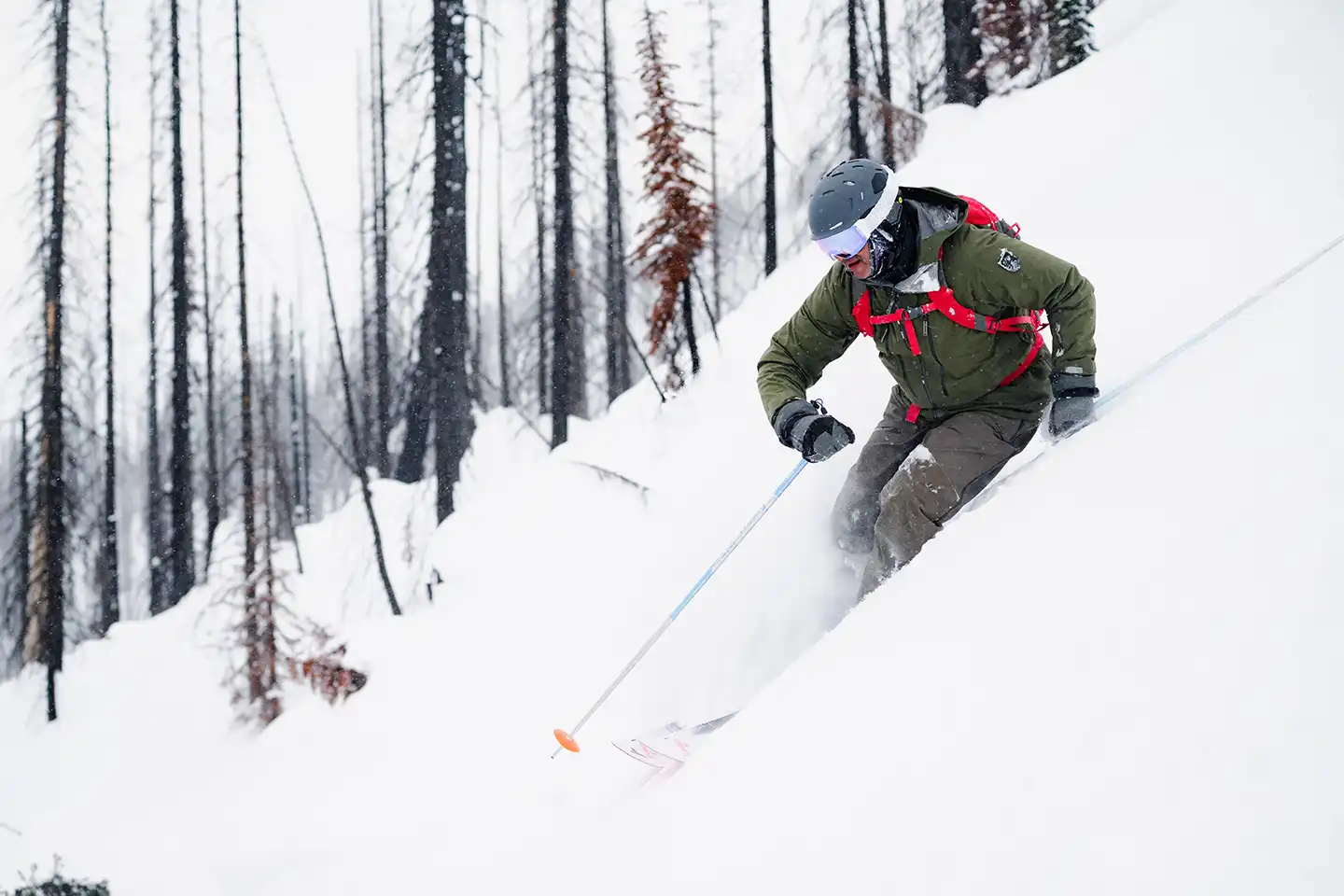 STEEP SHOTS. PILLOW LINES. BIG-MOUNTAIN ENERGY