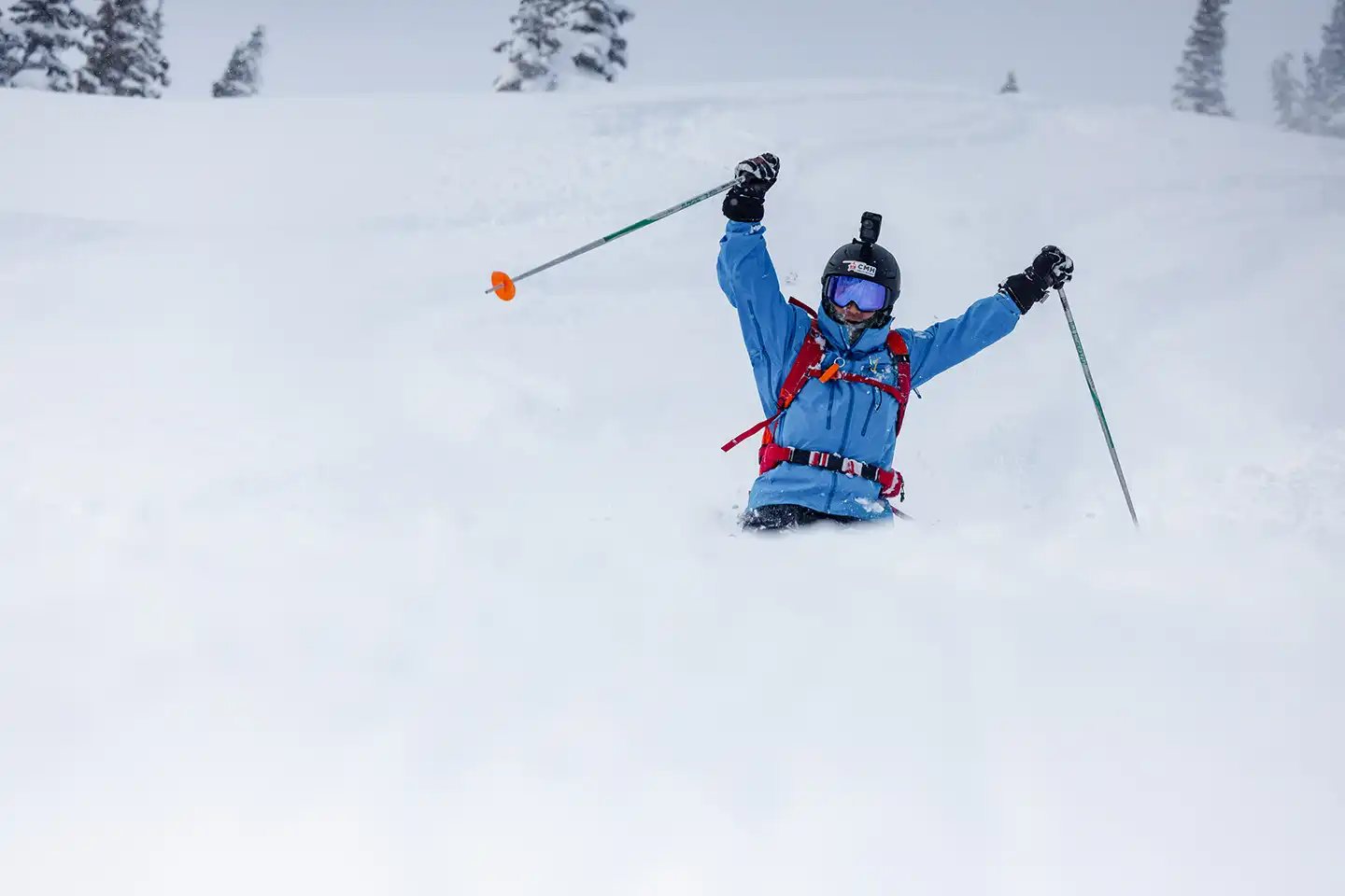 BUILD CONFIDENCE IN POWDER — WITH A COACHING-FIRST HELI WEEK